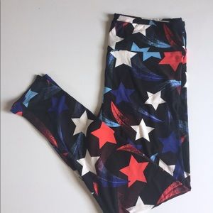 TC Lularoe leggings “Americana”